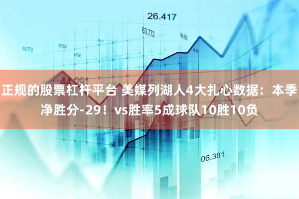 正规的股票杠杆平台 美媒列湖人4大扎心数据：本季净胜分-29！vs胜率5成球队10胜10负